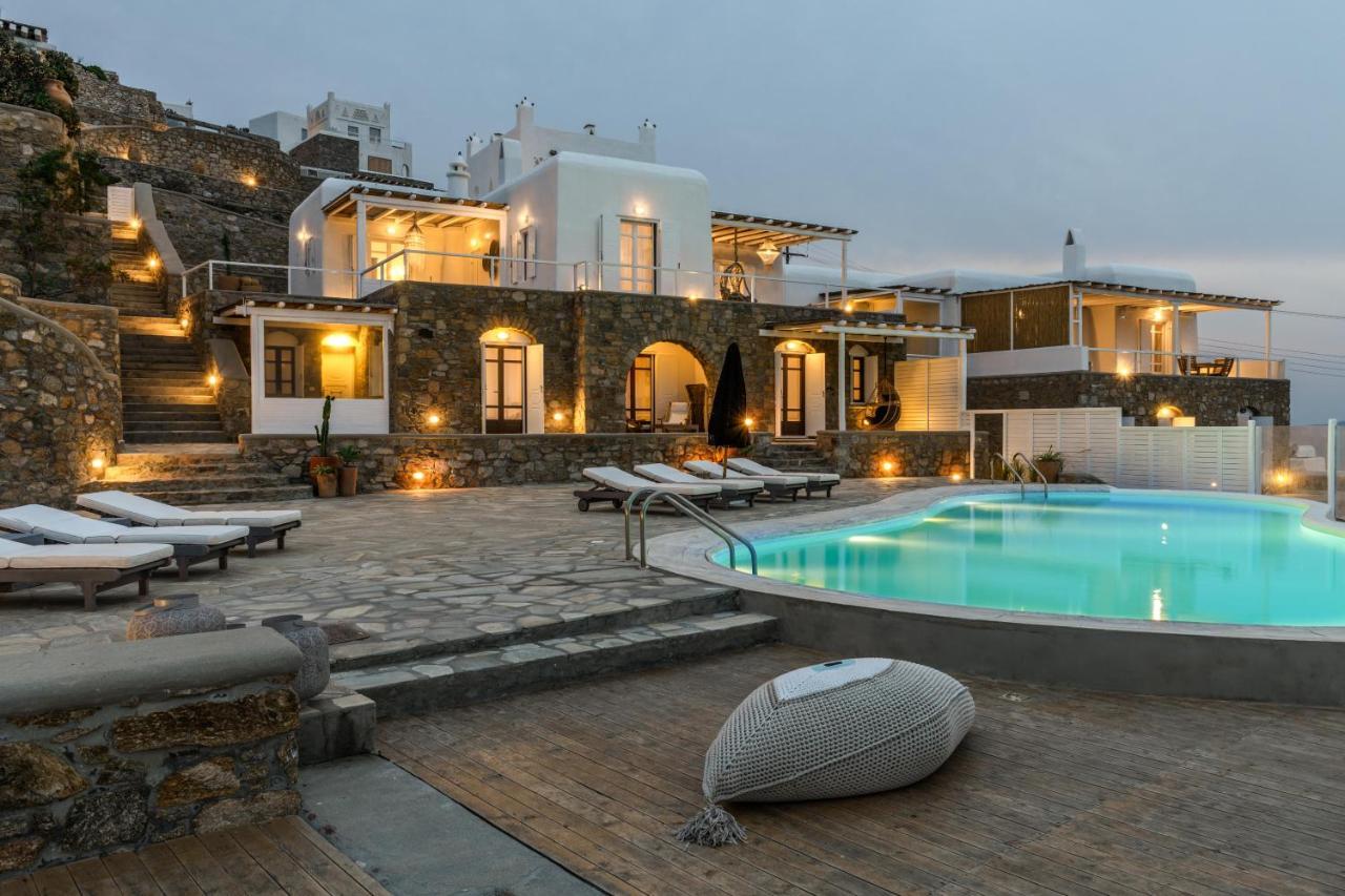 Cosset Villa Bohochic Sea&Harbourview And Sunset By One-Villas Ornos  Eksteriør billede