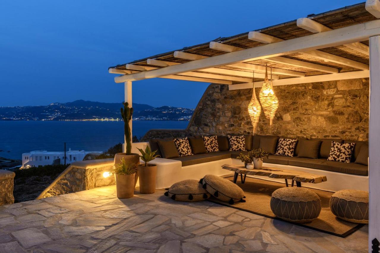 Cosset Villa Bohochic Sea&Harbourview And Sunset By One-Villas Ornos  Eksteriør billede