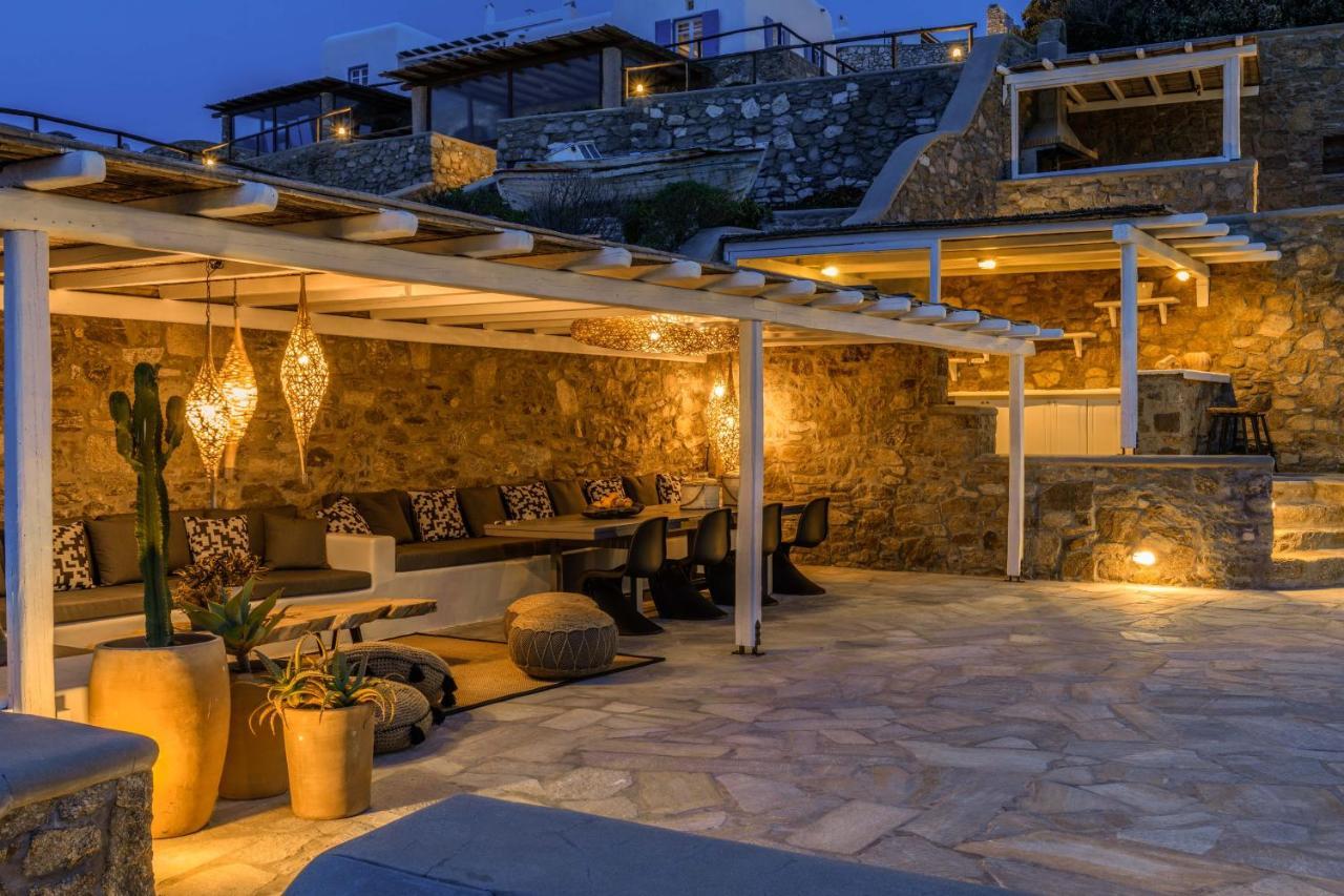 Cosset Villa Bohochic Sea&Harbourview And Sunset By One-Villas Ornos  Eksteriør billede