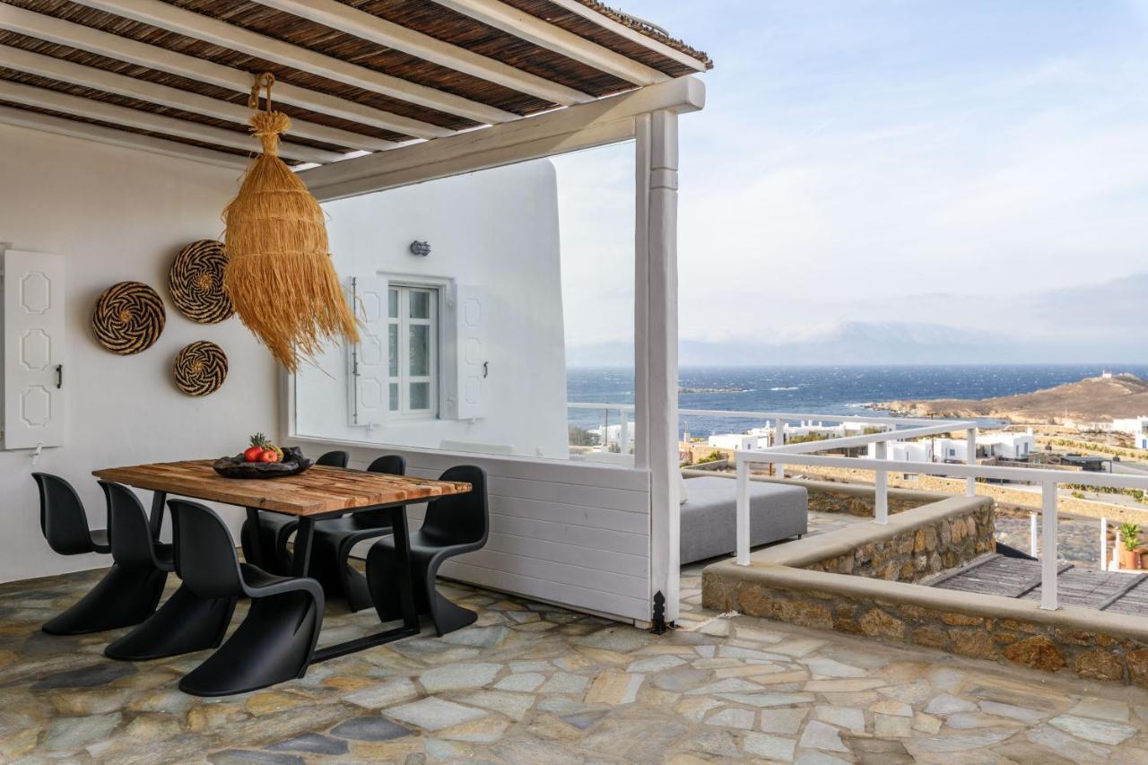 Cosset Villa Bohochic Sea&Harbourview And Sunset By One-Villas Ornos  Eksteriør billede