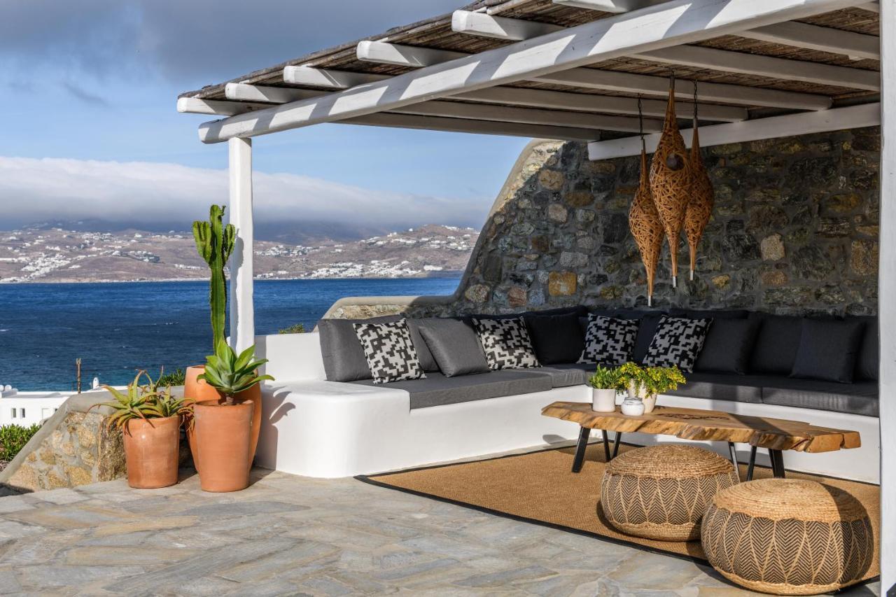 Cosset Villa Bohochic Sea&Harbourview And Sunset By One-Villas Ornos  Eksteriør billede