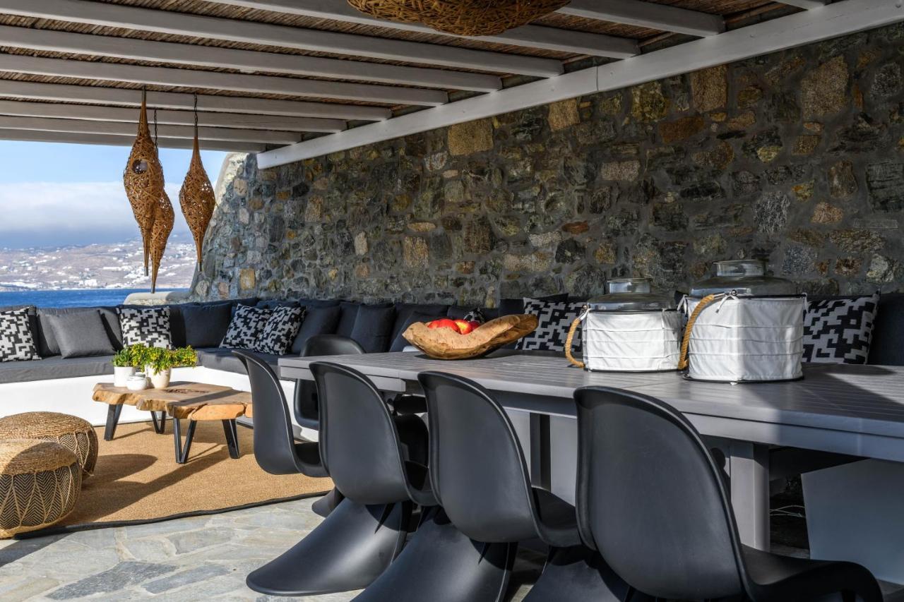 Cosset Villa Bohochic Sea&Harbourview And Sunset By One-Villas Ornos  Eksteriør billede