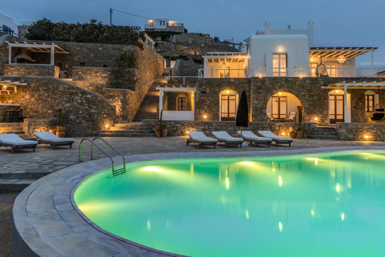 Cosset Villa Bohochic Sea&Harbourview And Sunset By One-Villas Ornos  Eksteriør billede