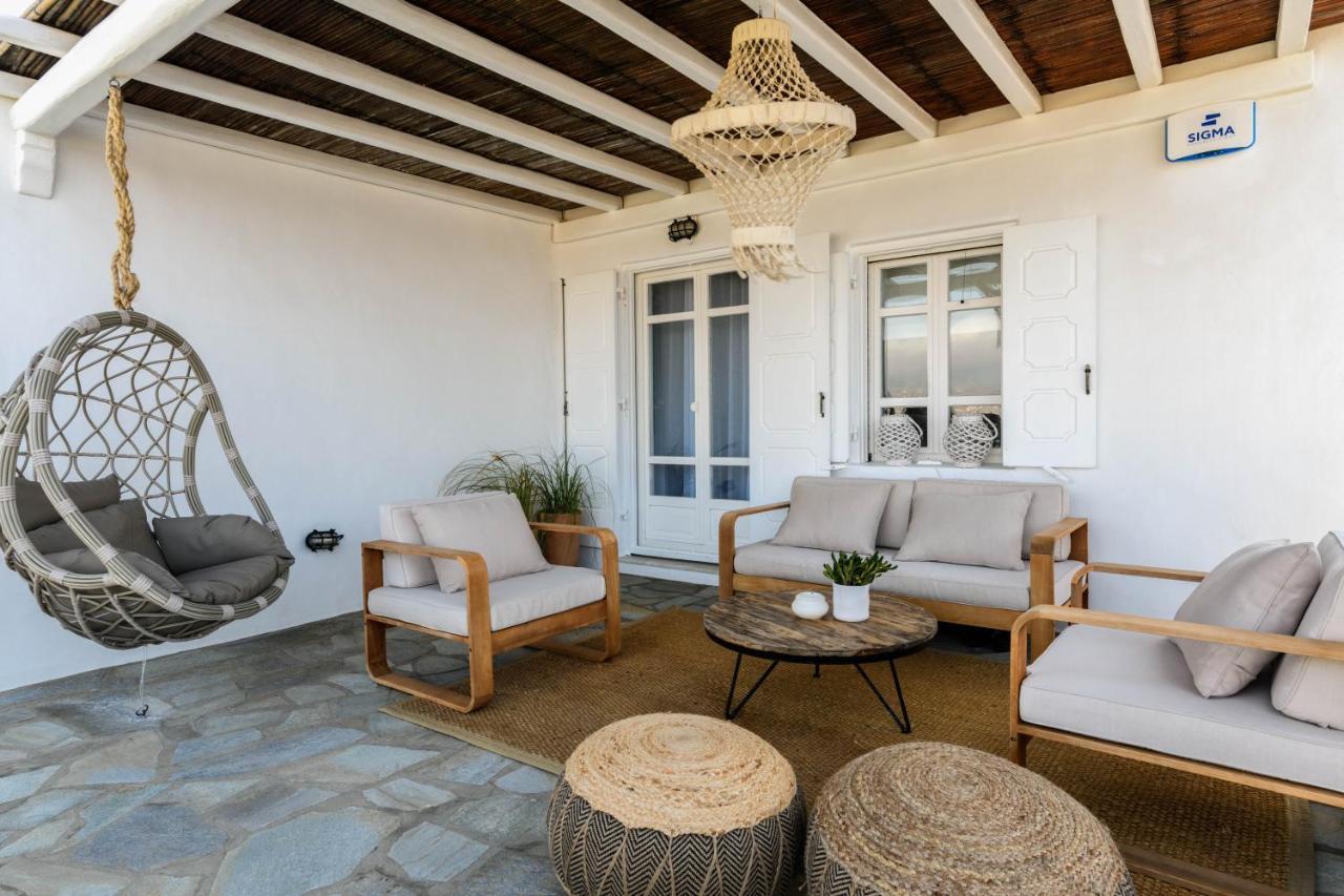 Cosset Villa Bohochic Sea&Harbourview And Sunset By One-Villas Ornos  Eksteriør billede
