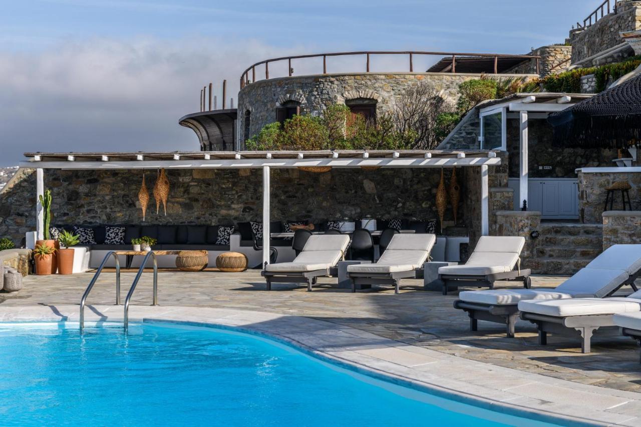 Cosset Villa Bohochic Sea&Harbourview And Sunset By One-Villas Ornos  Eksteriør billede