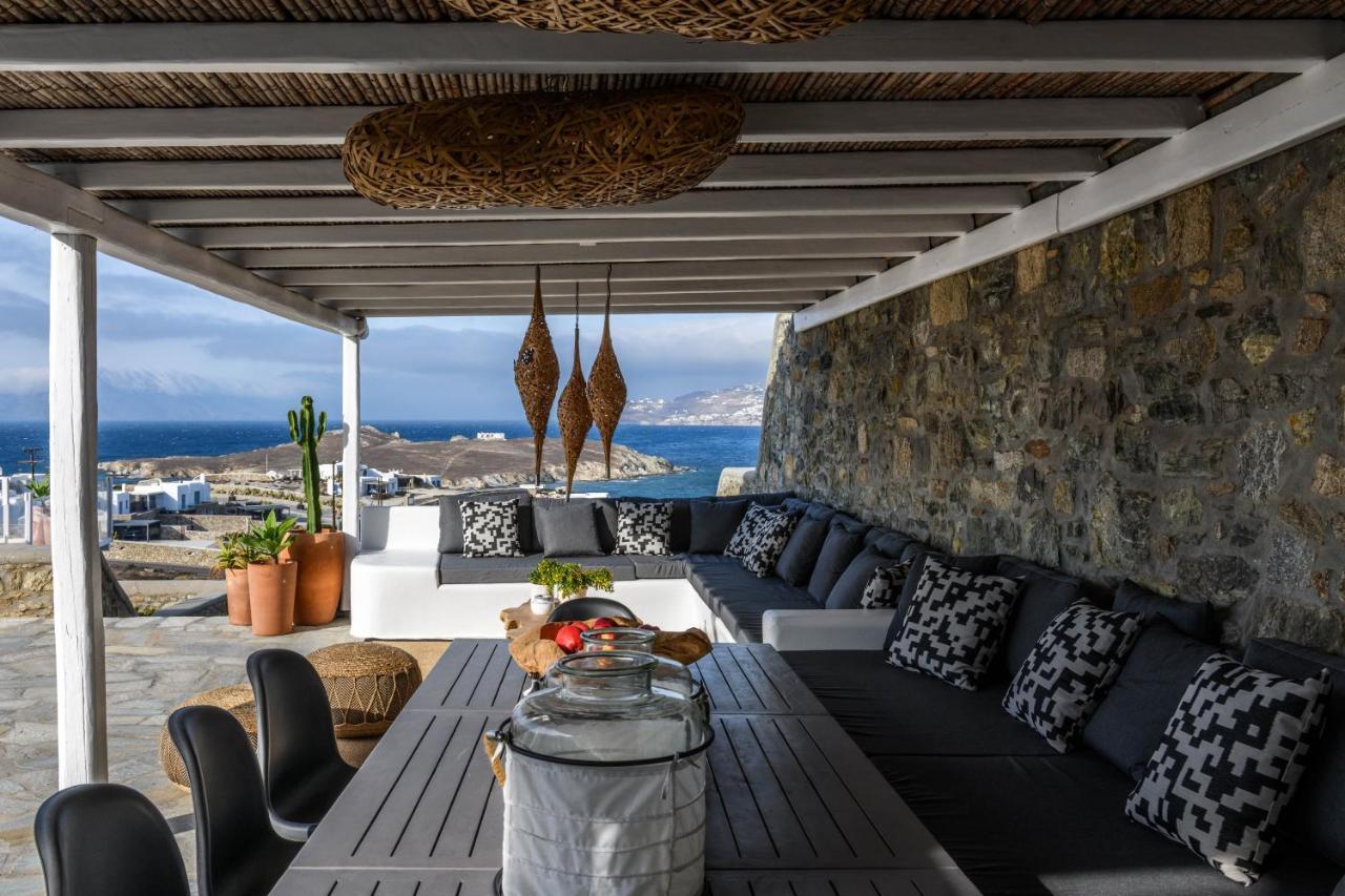 Cosset Villa Bohochic Sea&Harbourview And Sunset By One-Villas Ornos  Eksteriør billede