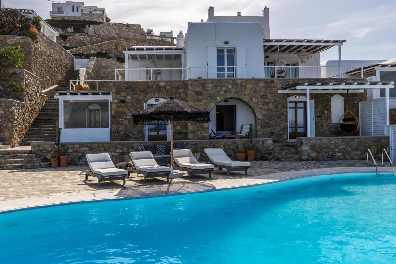 Cosset Villa Bohochic Sea&Harbourview And Sunset By One-Villas Ornos  Eksteriør billede